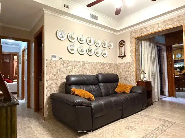 Wohnzimmer von Wohnung zum Verkauf in Sant Boi de Llobregat mit Klimaanlage, Heizung und Terrasse