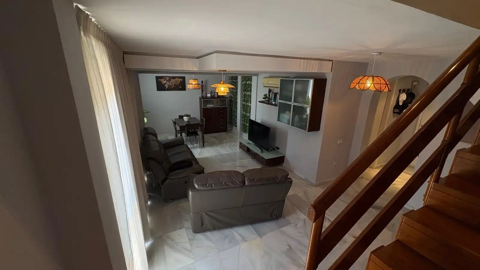 Sala de estar de Ático en venta en El Ejido con Aire acondicionado y Piscina