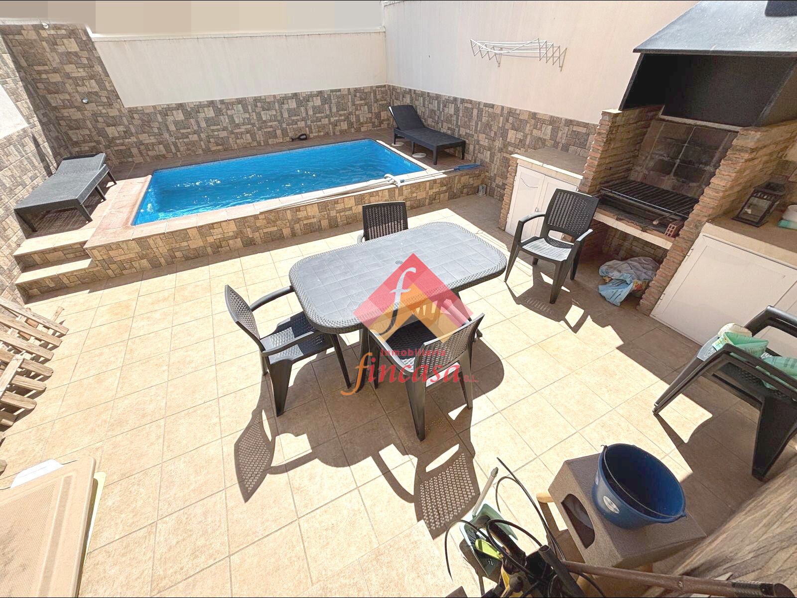 Exterior view of House or chalet for sale in Ronda  with Storage room and Swimming Pool