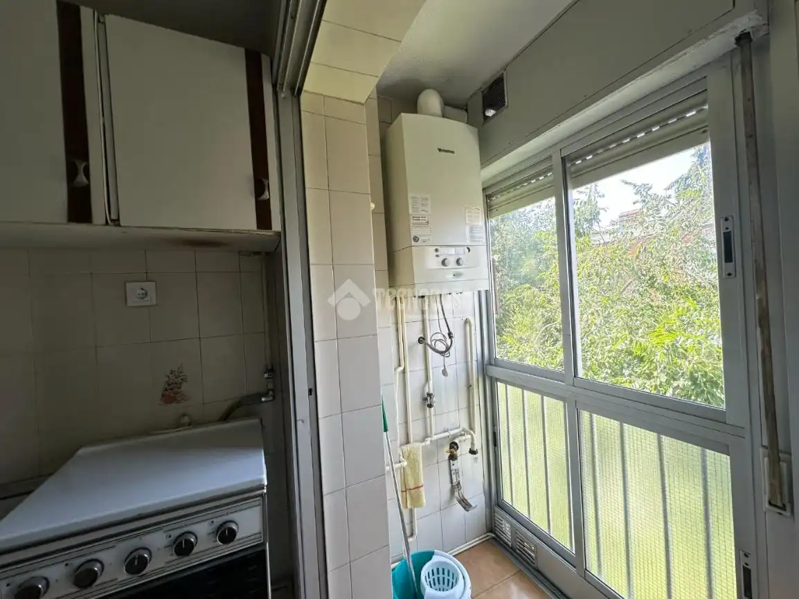 Balcony of Flat for sale in Madrid  with Air Conditioner, Heating and Parquet flooring