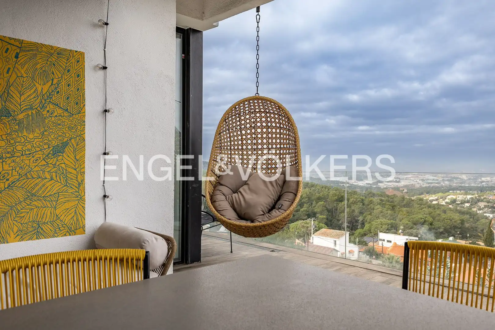 Terrace of Houses for sale in Sant Cugat del Vallès  with Air Conditioner, Heating and Private garden