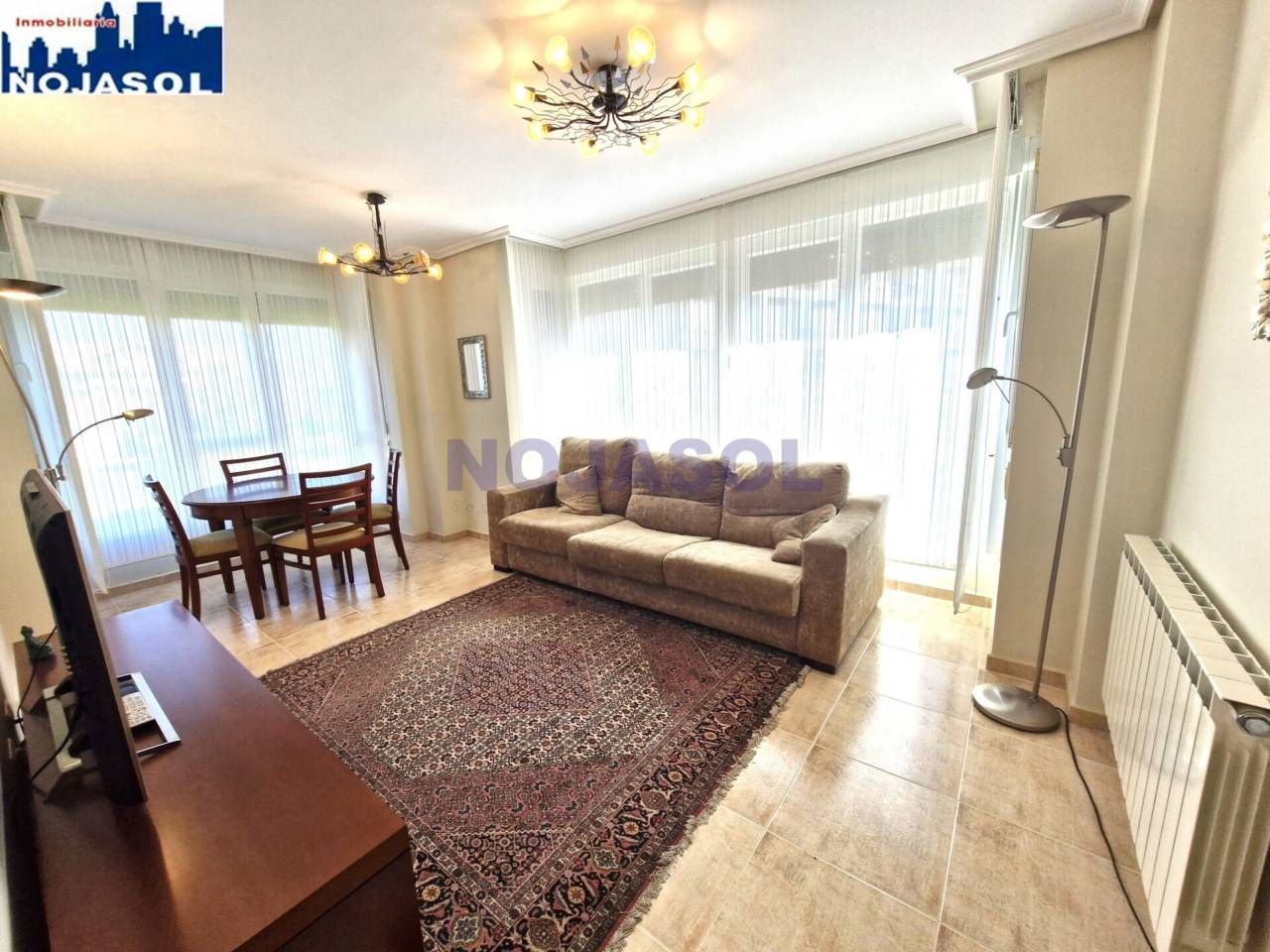 Sala d'estar de Apartament en venda en Noja amb Calefacció, Terrassa i Traster