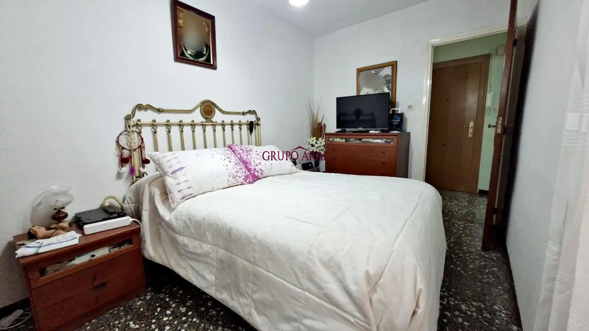 Bedroom of Flat for sale in Aspe  with Balcony