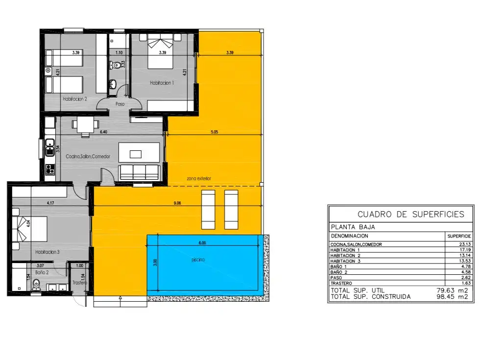 Casa o chalet en venta en Dolores con Aire acondicionado, Terraza y Piscina