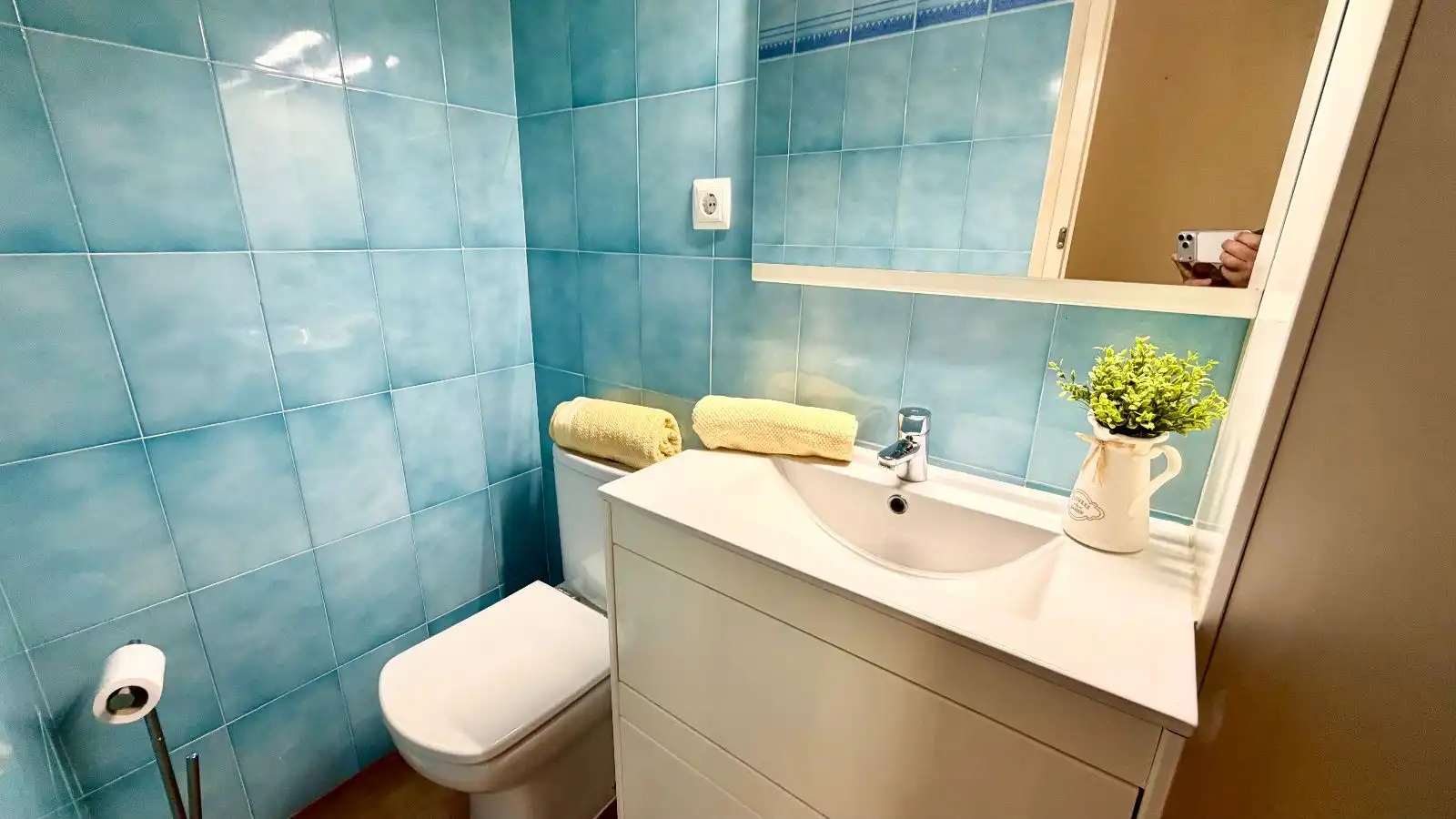Baño de Casa o chalet en venta en Cunit con Aire acondicionado, Calefacción y Jardín privado
