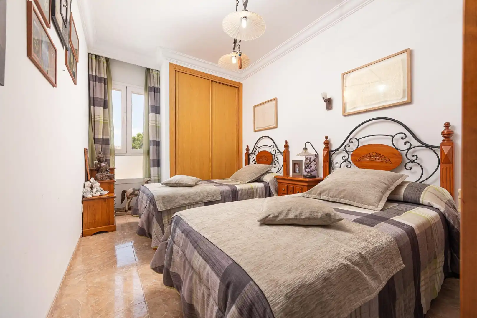 Schlafzimmer von Wohnungen zum Verkauf in Alcúdia mit Klimaanlage, Heizung und Terrasse