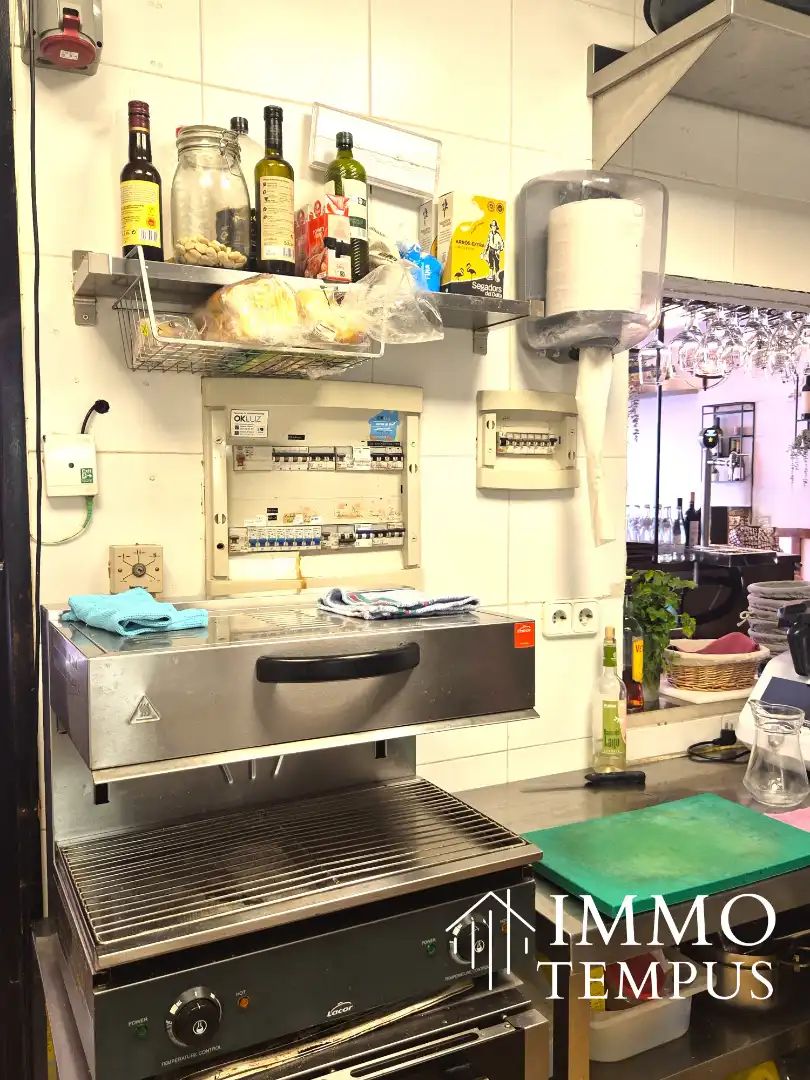 Cocina de Local en traspaso en Terrassa con Aire acondicionado, Calefacción y Terraza