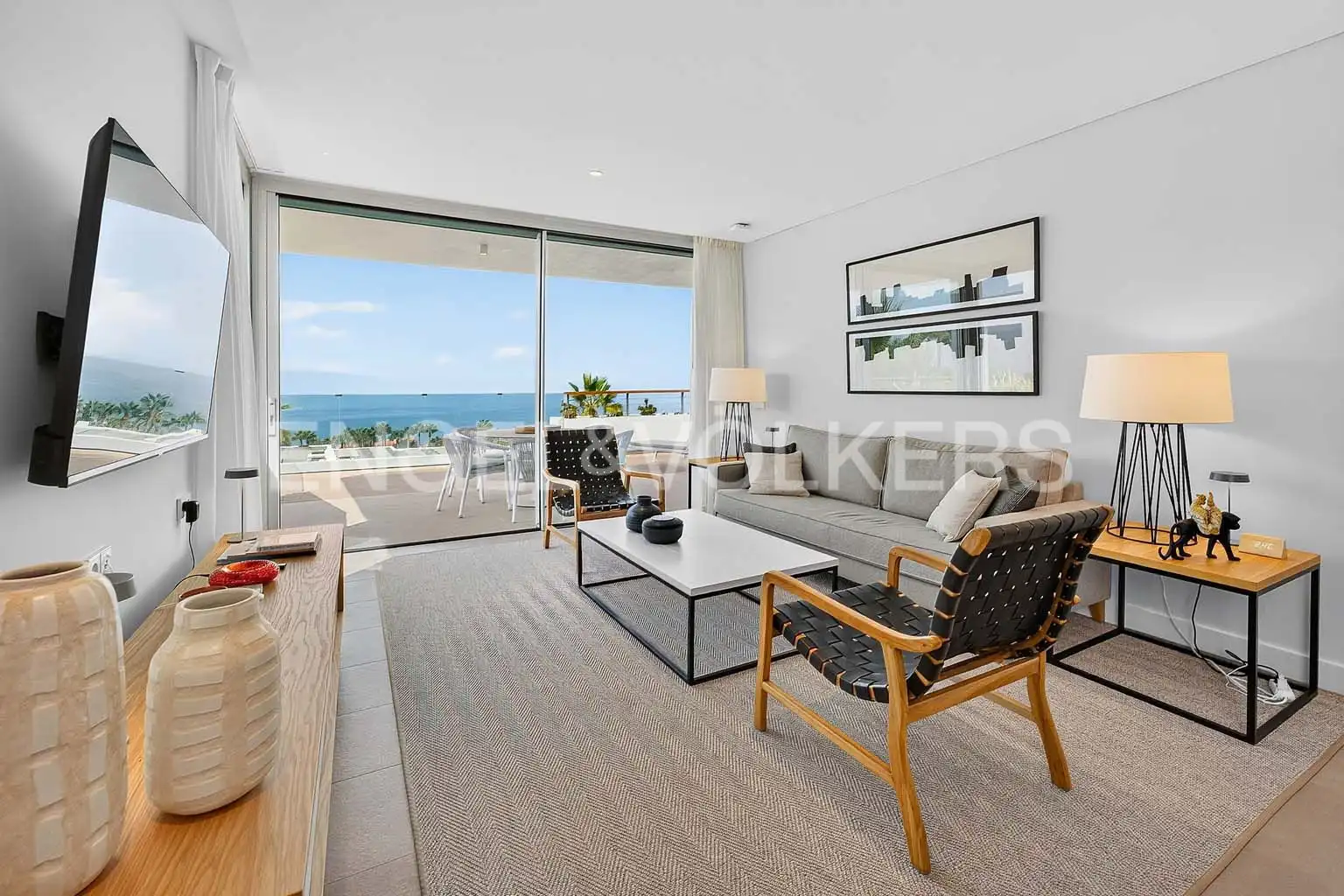 Sala de estar de Piso en venta en Abama