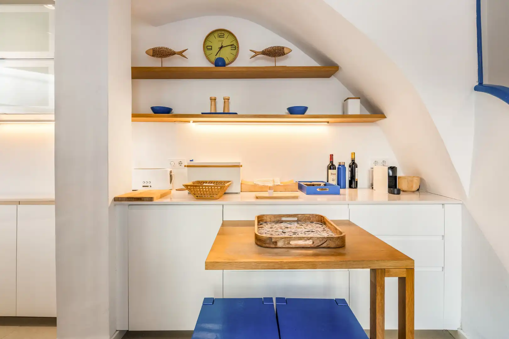 Cocina de Casa adosada en venta en Sitges con Aire acondicionado, Calefacción y Parquet