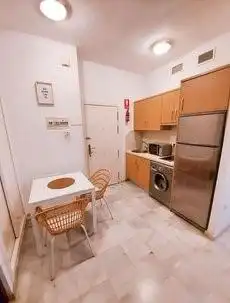 Kitchen of Study for sale in Málaga  with Air Conditioner, Furnished and Balcony