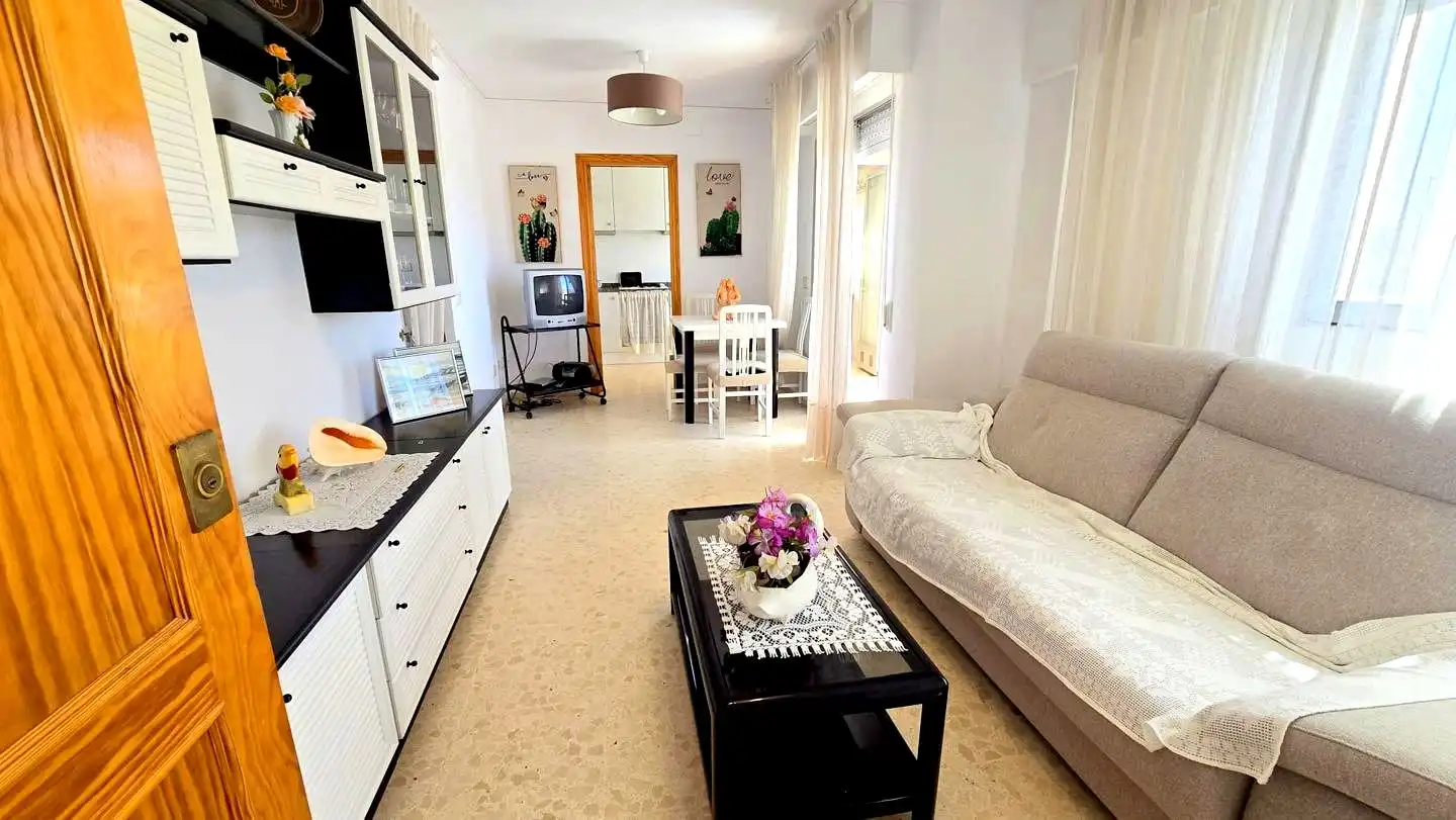 Living room of Apartments for rent in Gandia  with Terrace, Furnished and Community pool