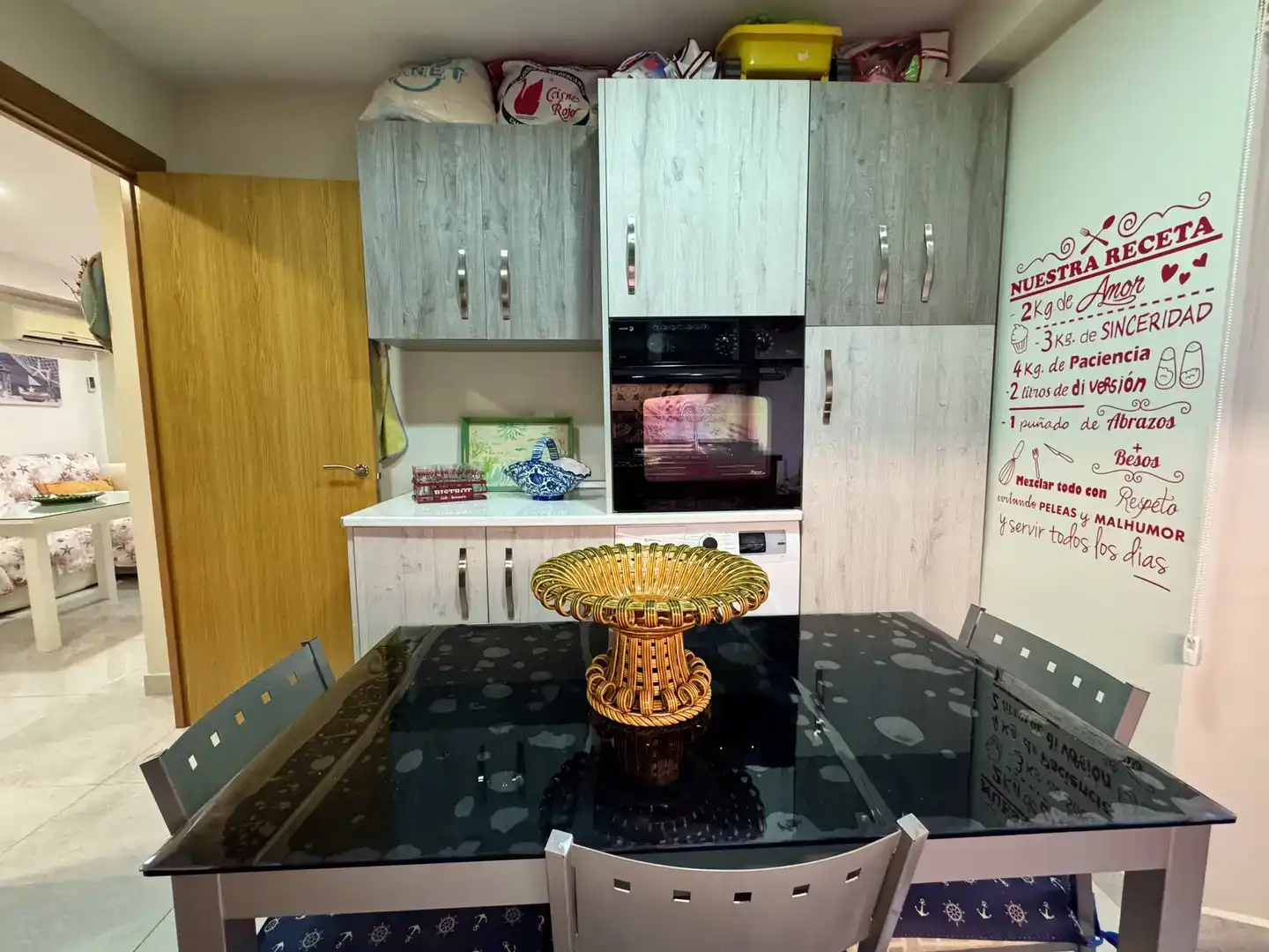 Kitchen of Flat for sale in Vélez-Málaga  with Air Conditioner and Swimming Pool