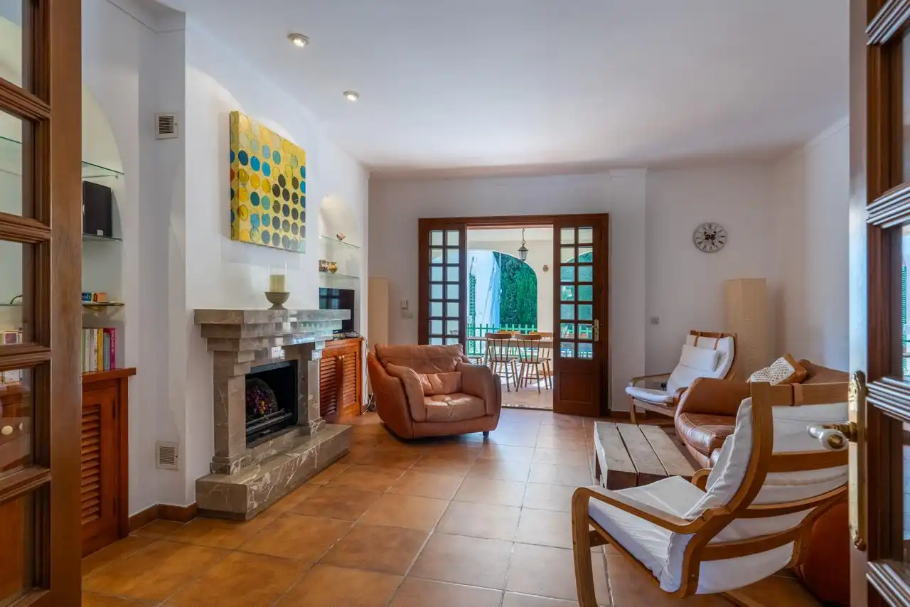 Sala de estar de Casa o chalet en venta en Manacor con Calefacción, Piscina y Amueblado