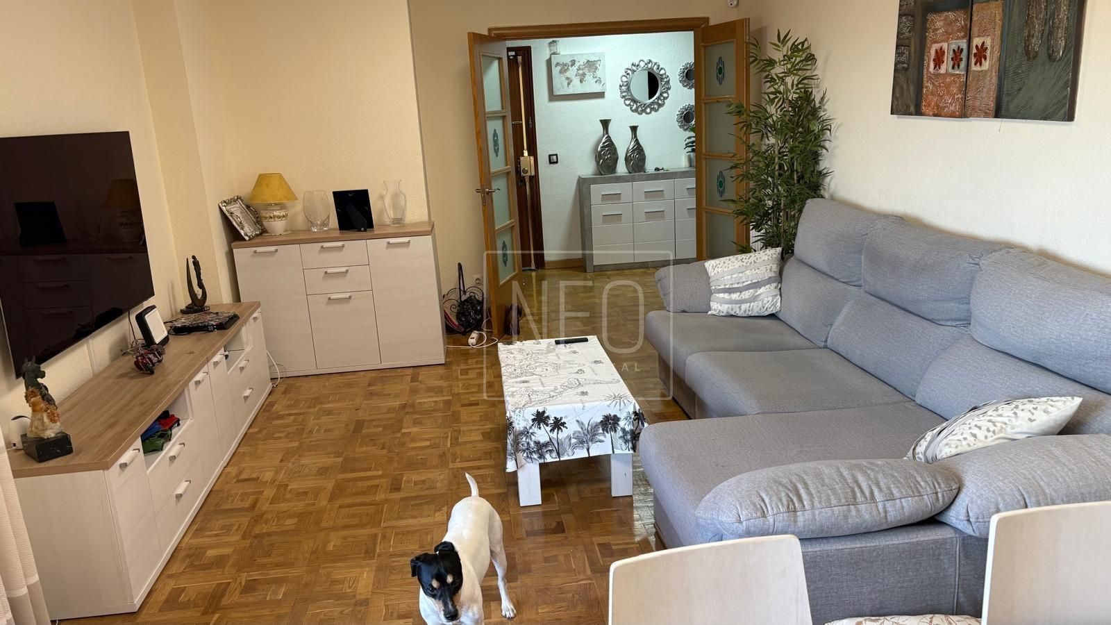 Sala de estar de Piso en venta en Arganda del Rey con Aire acondicionado, Calefacción y Parquet