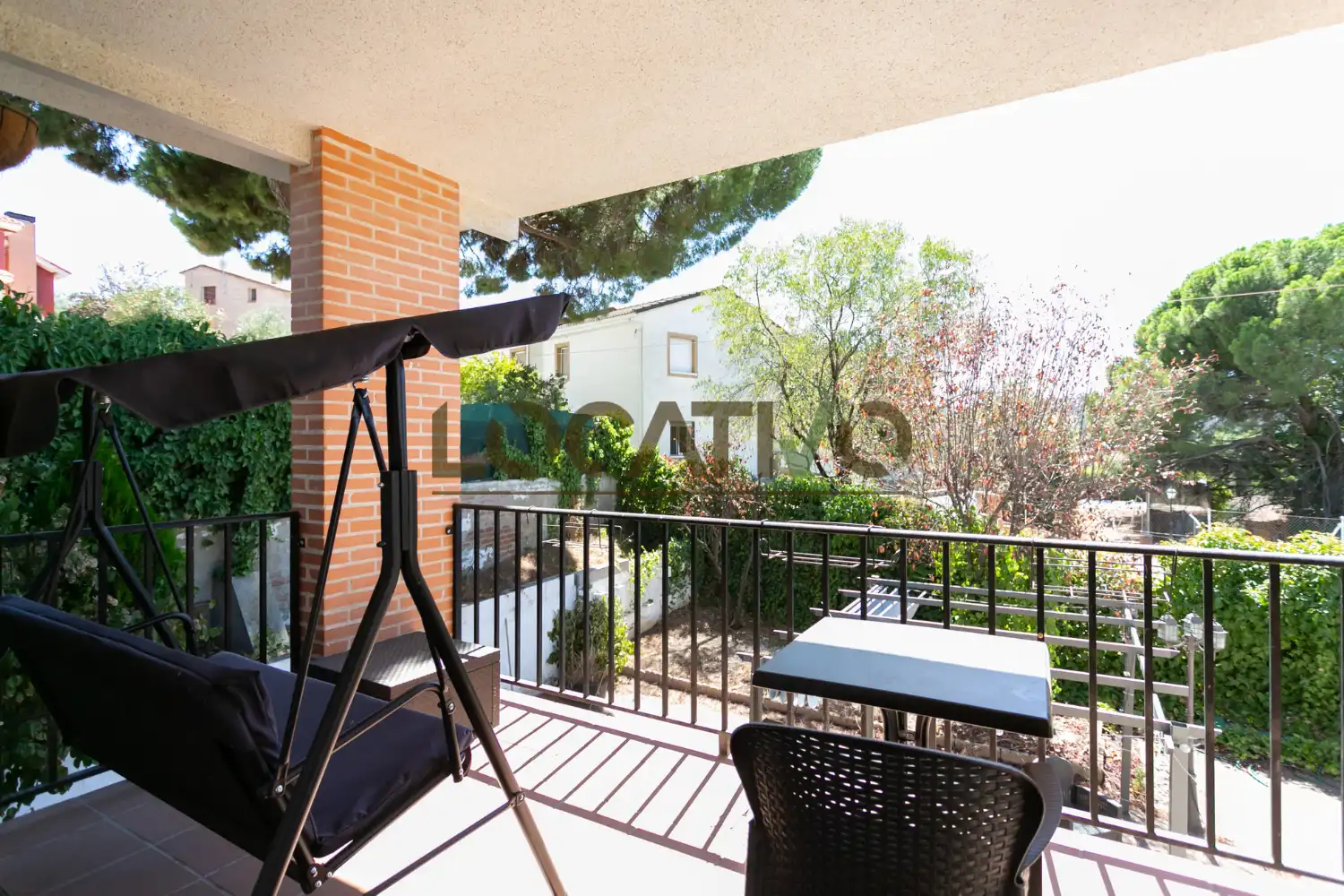 Terrassa de Casa o xalet en venda en Navas del Rey amb Calefacció, Jardí privat i Traster