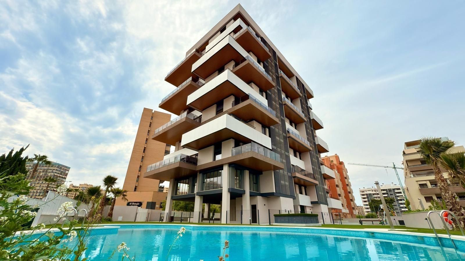 Exterior view of Attic for sale in Alicante / Alacant  with Air Conditioner, Heating and Private garden