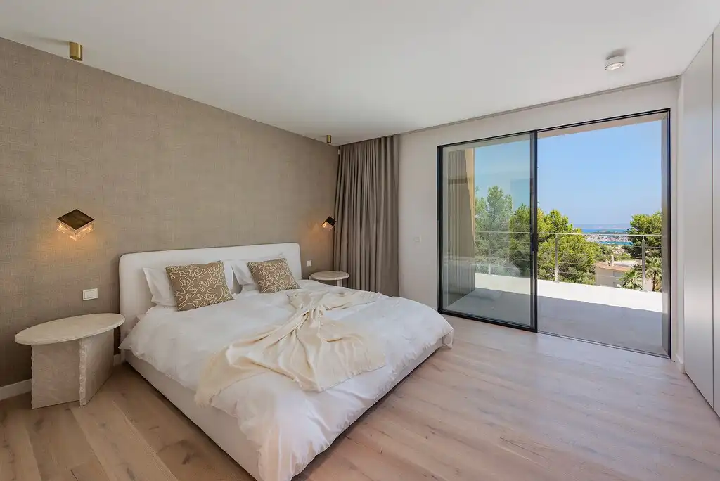 Bedroom of Houses for sale in Calvià  with Air Conditioner, Heating and Private garden