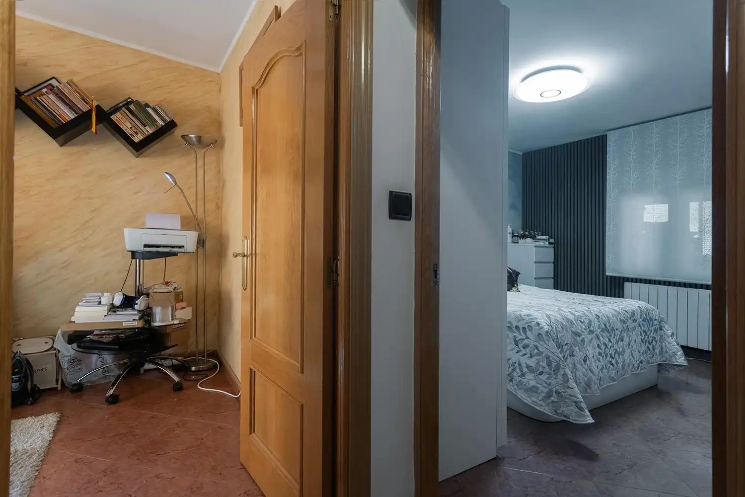 Schlafzimmer von Wohnung zum Verkauf in Alcalá de Henares mit Klimaanlage, Heizung und Terrasse