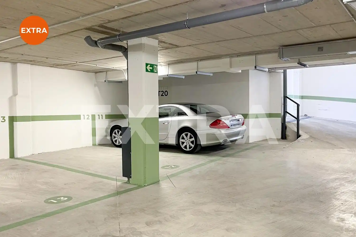 Parking de Piso de alquiler en Madrid con Terraza y Trastero