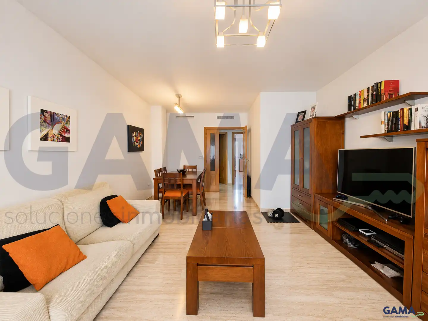 Living room of Flat for sale in Algemesí  with Air Conditioner