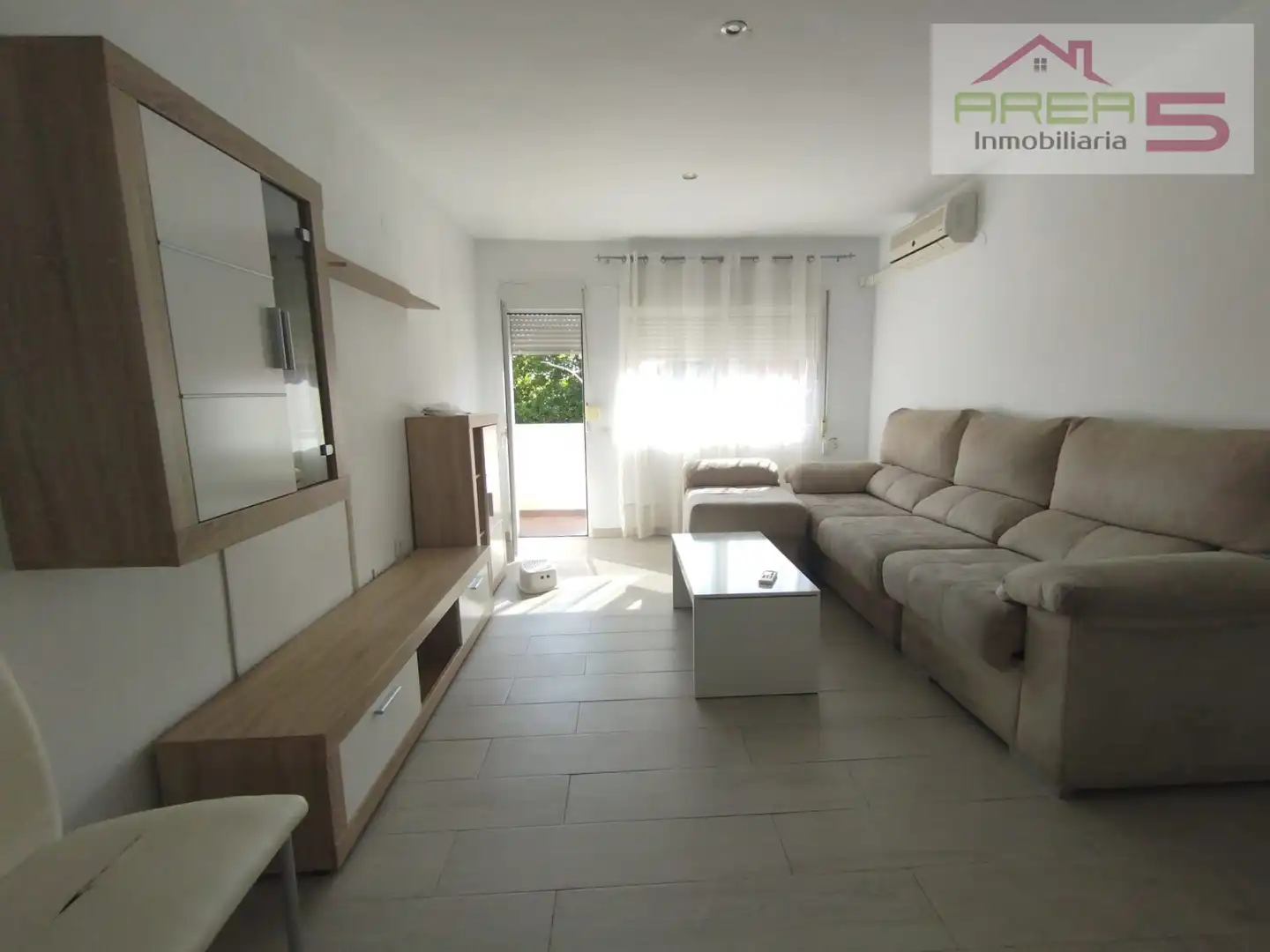 Living room of Flat for rent in Mérida  with Air Conditioner, Furnished and Washing machine