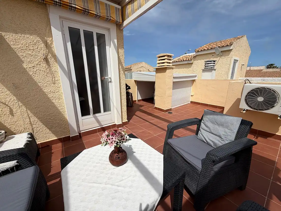 Terraza de Casa adosada en venta en Santa Pola con Aire acondicionado, Terraza y Amueblado