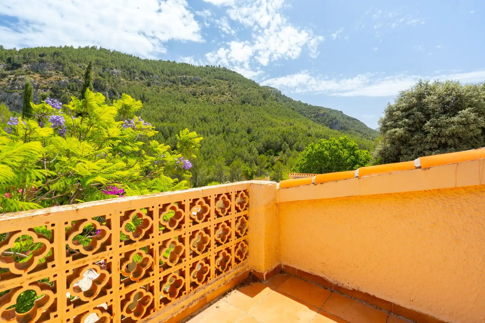 Terraza de Casa o chalet en venta en Castell de Castells con Aire acondicionado, Calefacción y Jardín privado