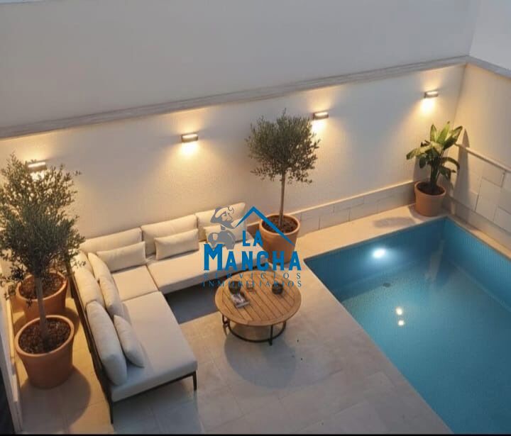 Swimming pool of House or chalet for sale in  Albacete Capital  with Terrace, Swimming Pool and Furnished
