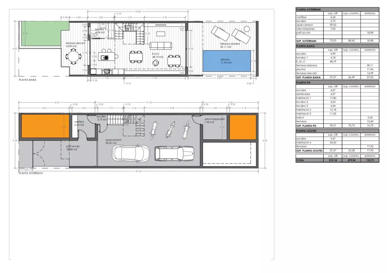 Casa amb terrassa en venda a Canet de Mar, imagen 9