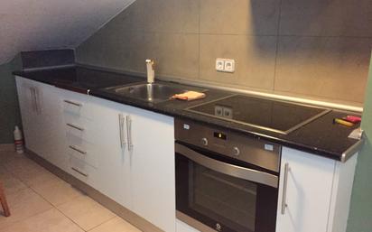 Kitchen of Flat to rent in Brión  with Furnished