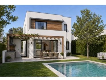 Casa amb jardí en venda a Palau-solità i Plegamans