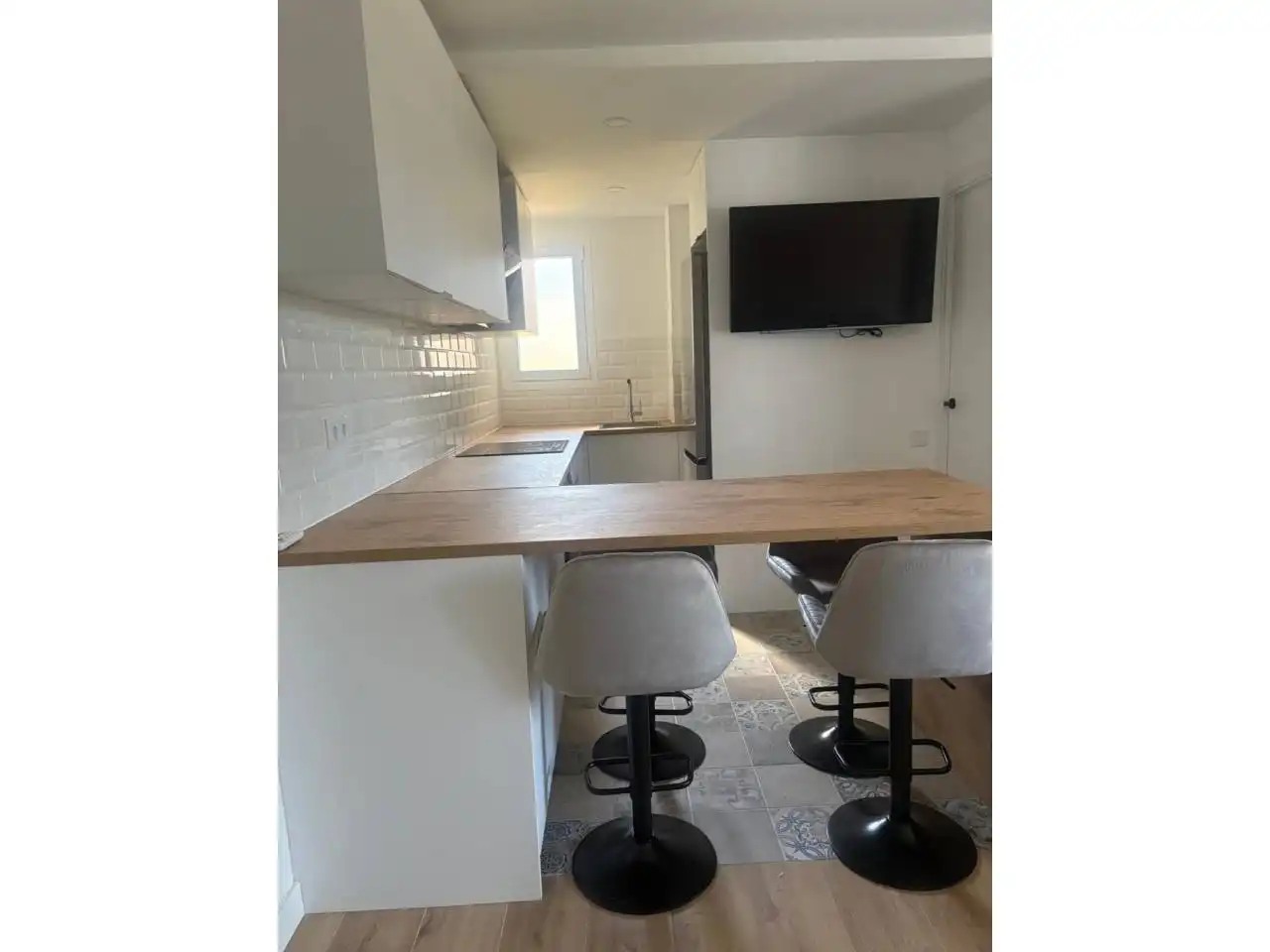 Cocina de Piso de alquiler en San Martín de Valdeiglesias con Aire acondicionado, Terraza y Amueblado