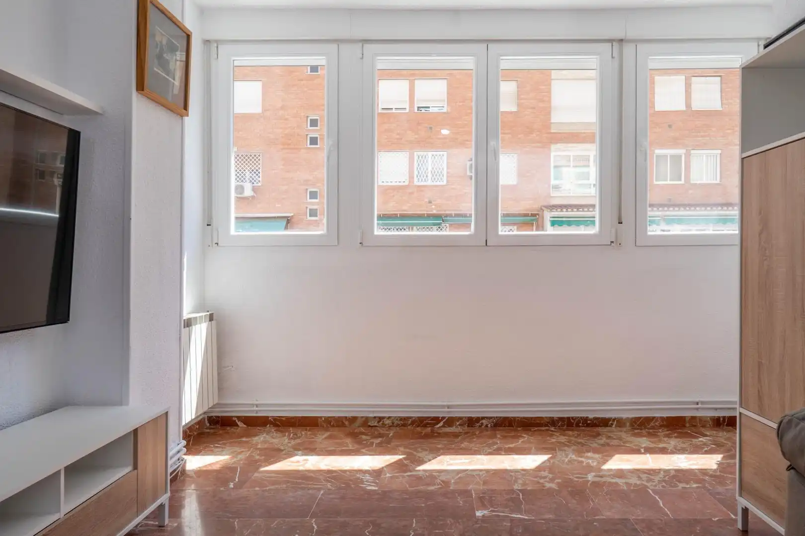 Schlafzimmer von Wohnung zur Miete in Granada mit Heizung und Möbliert
