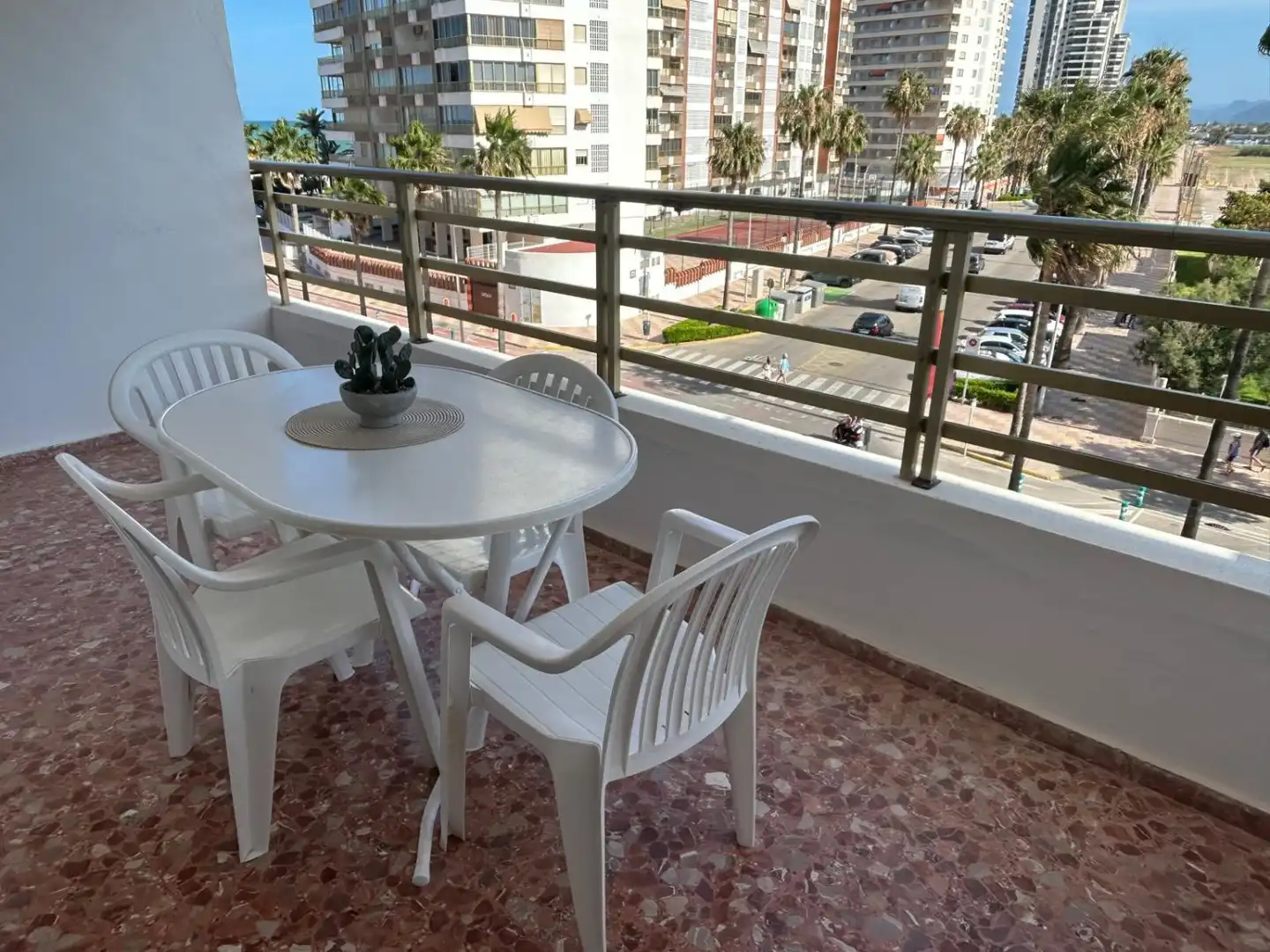Terraza de Apartamento de alquiler en Cullera con Terraza, Amueblado y Piscina comunitaria