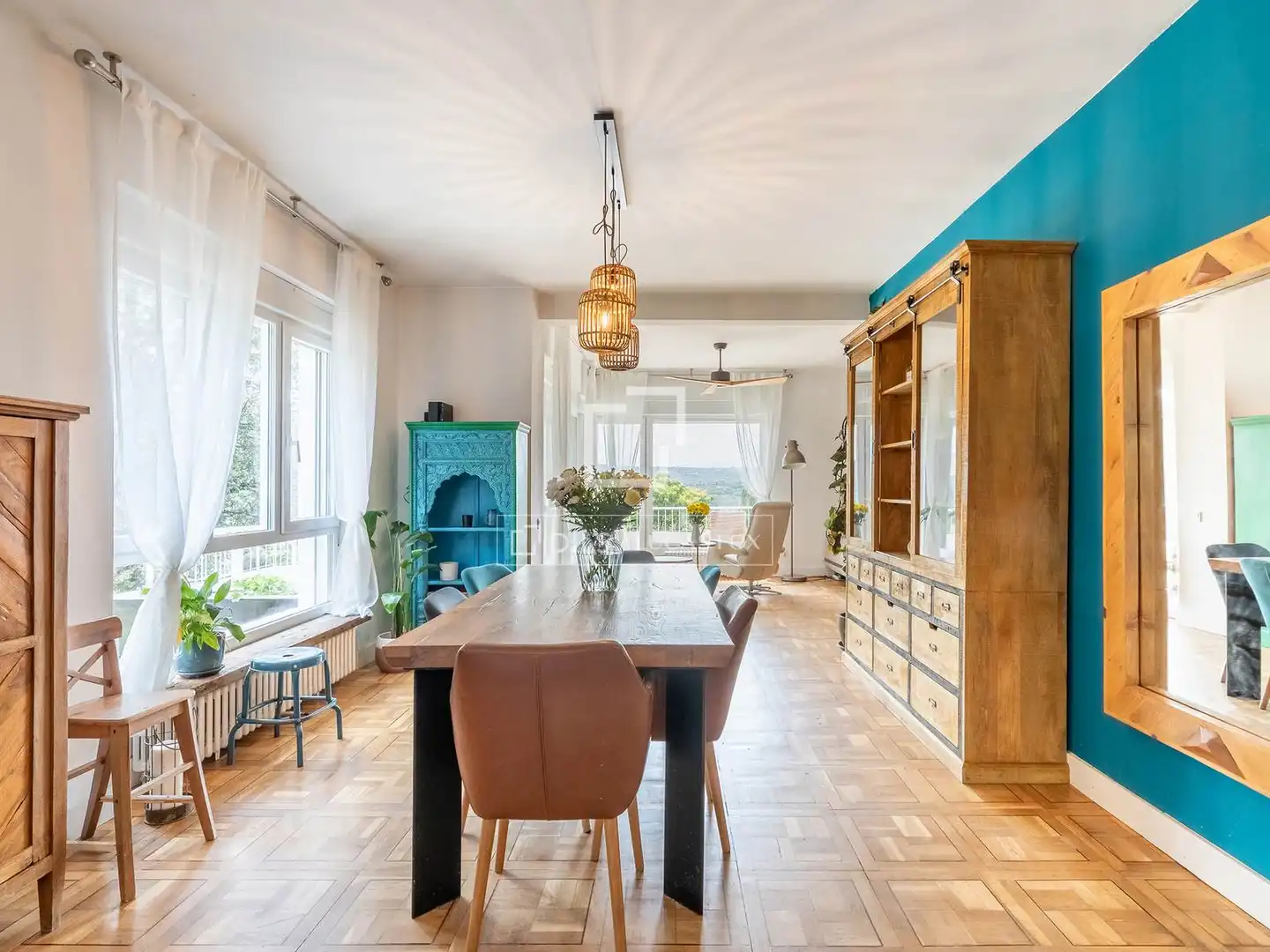 Comedor de Casa o chalet en venta en Torrelodones con Aire acondicionado, Jardín privado y Terraza
