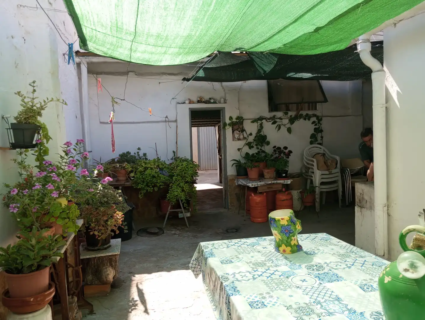 Terrassa de Casa o xalet en venda en Tavernes Blanques amb Jardí privat