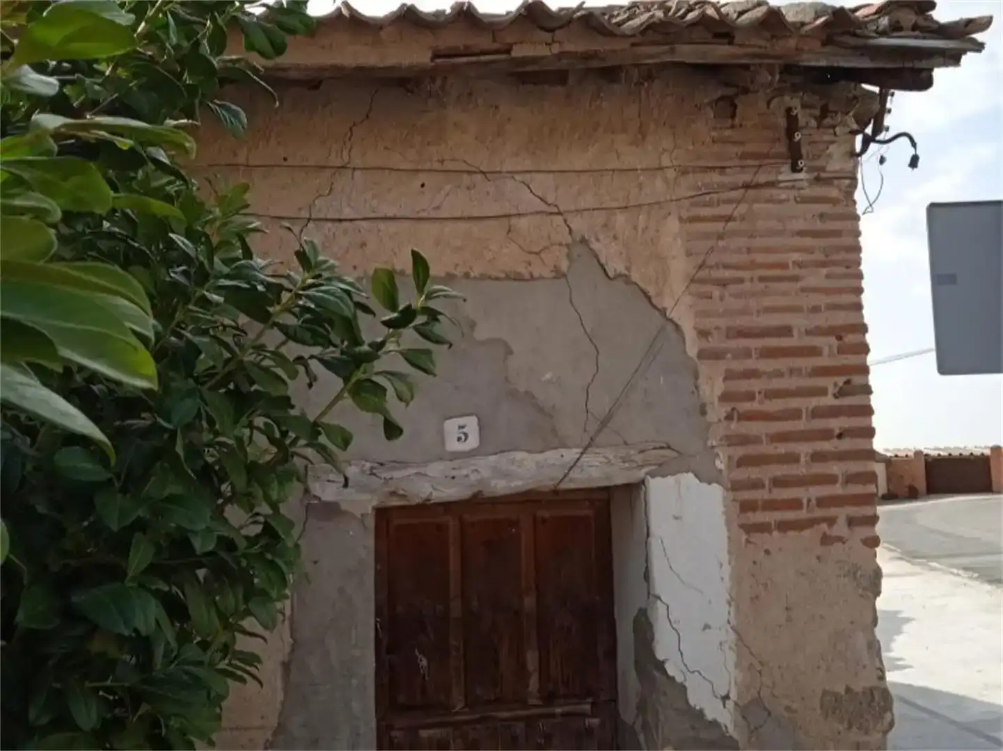 Vista exterior de Casa adosada en venda en Bercial