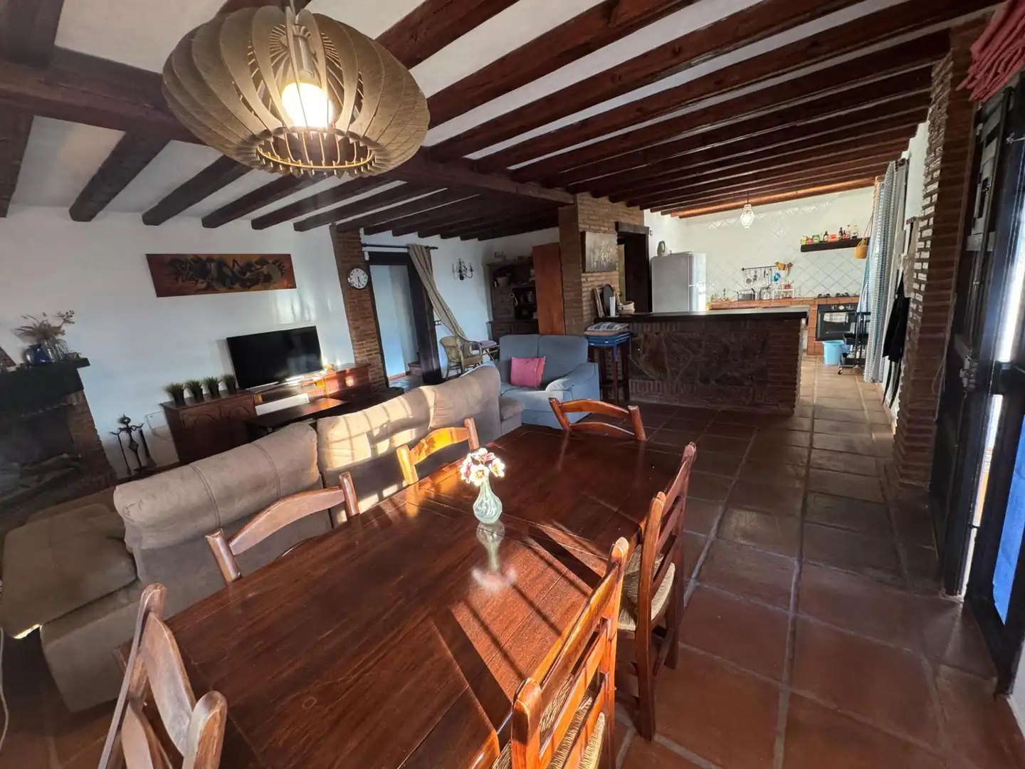 Menjador de Casa o xalet en venda en Marbella amb Jardí privat, Terrassa i Piscina