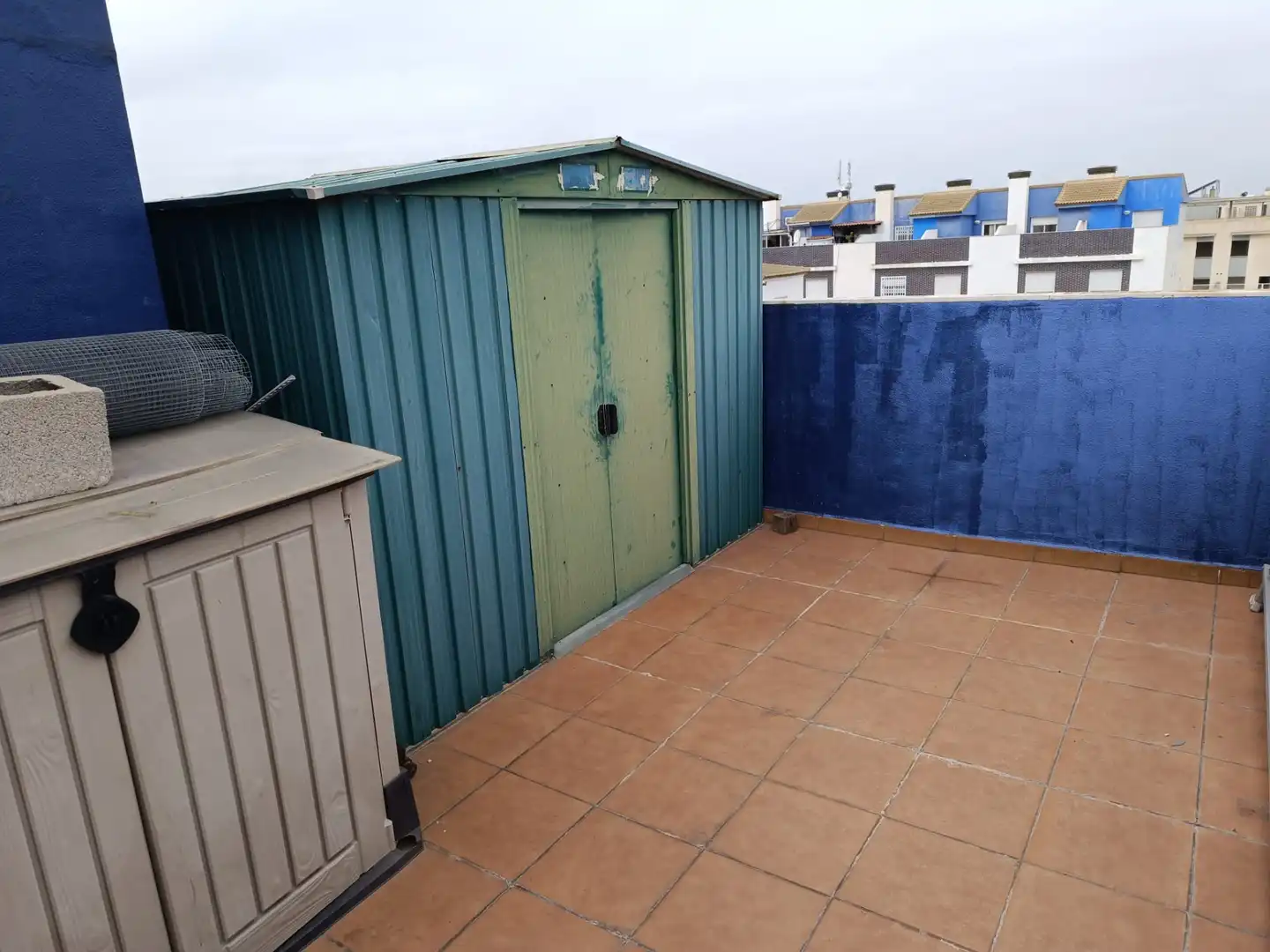 Terrassa de Casa adosada en venda en Almazora / Almassora amb Aire condicionat, Terrassa i Piscina comunitària