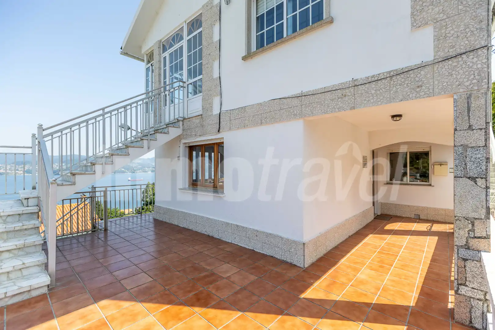 Terraza de Casa o chalet en venta en Sanxenxo con Calefacción, Jardín privado y Terraza