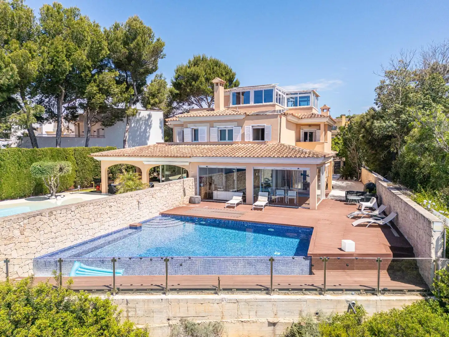 Piscina de Casa o xalet en venda en Llucmajor amb Aire condicionat, Calefacció i Terrassa