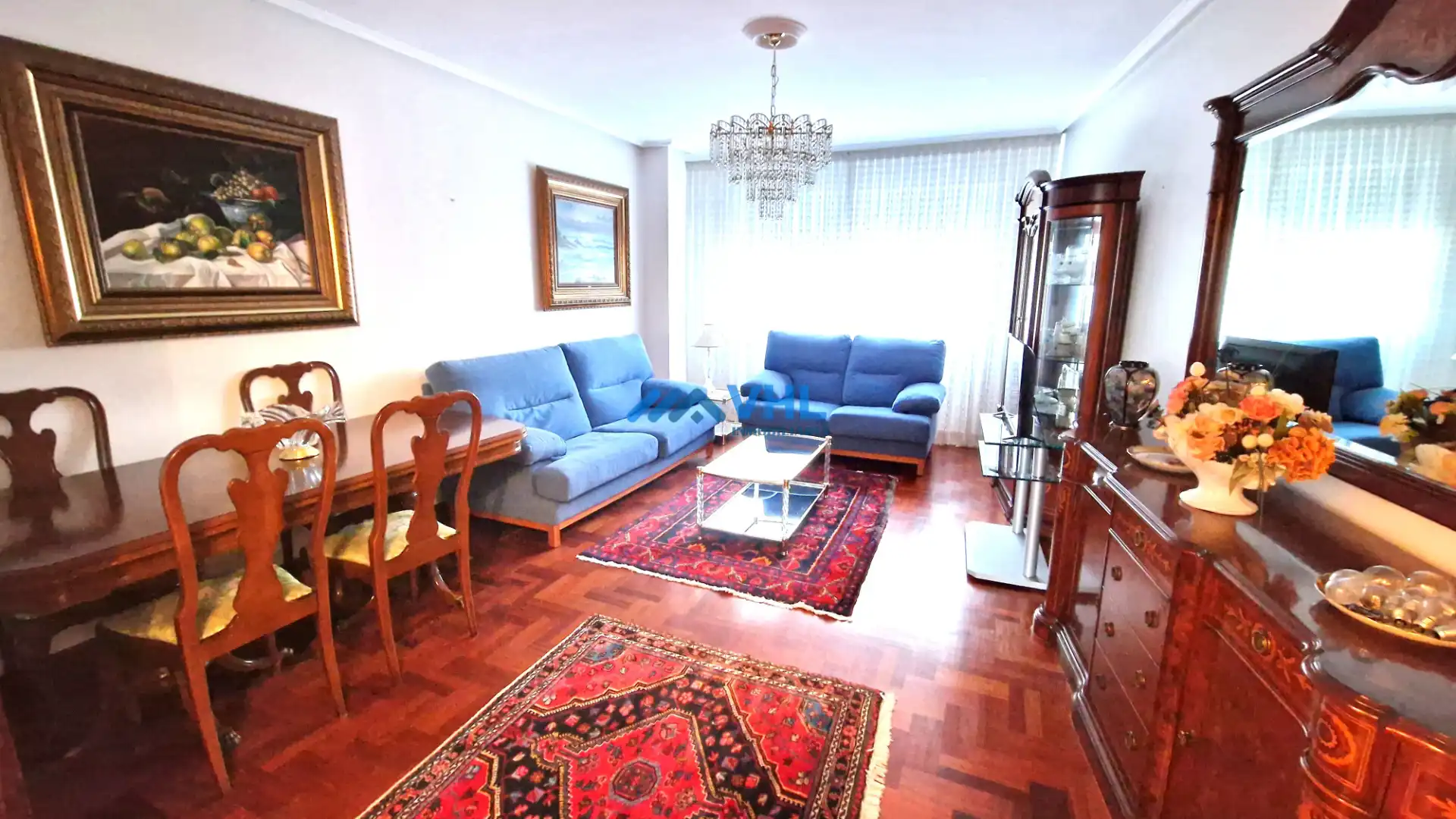 Sala d'estar de Pis de lloguer en Castro-Urdiales amb Calefacció i Moblat