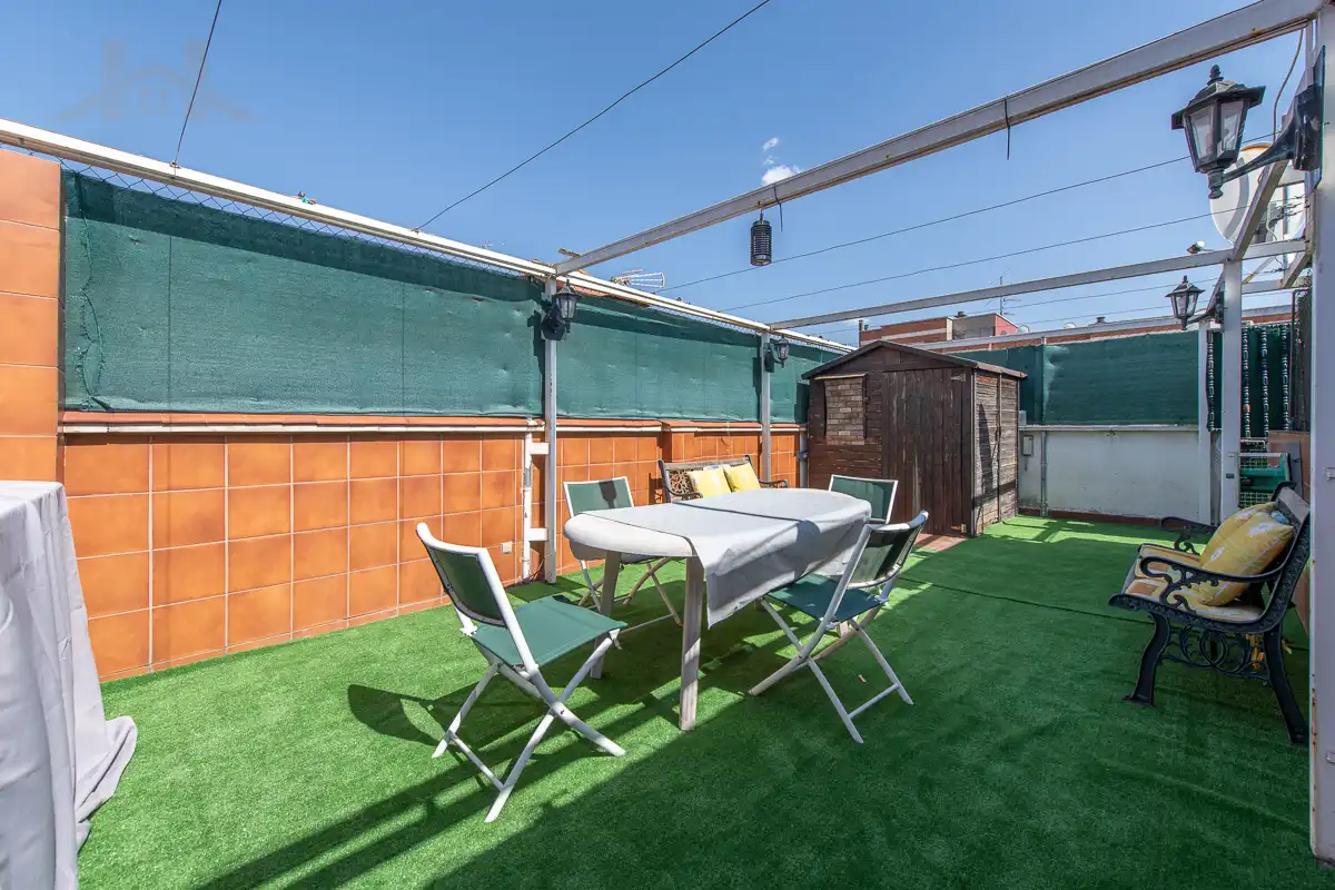 Terrasse von Wohnung zum Verkauf in San Sebastián de los Reyes mit Klimaanlage, Heizung und Terrasse