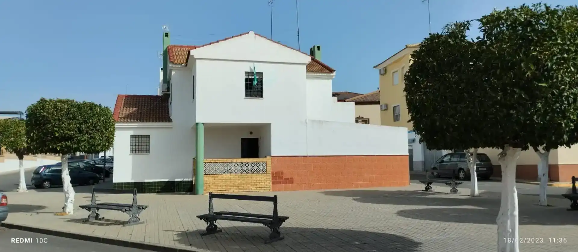 Vista exterior de Casa adosada en venda en Escacena del Campo
