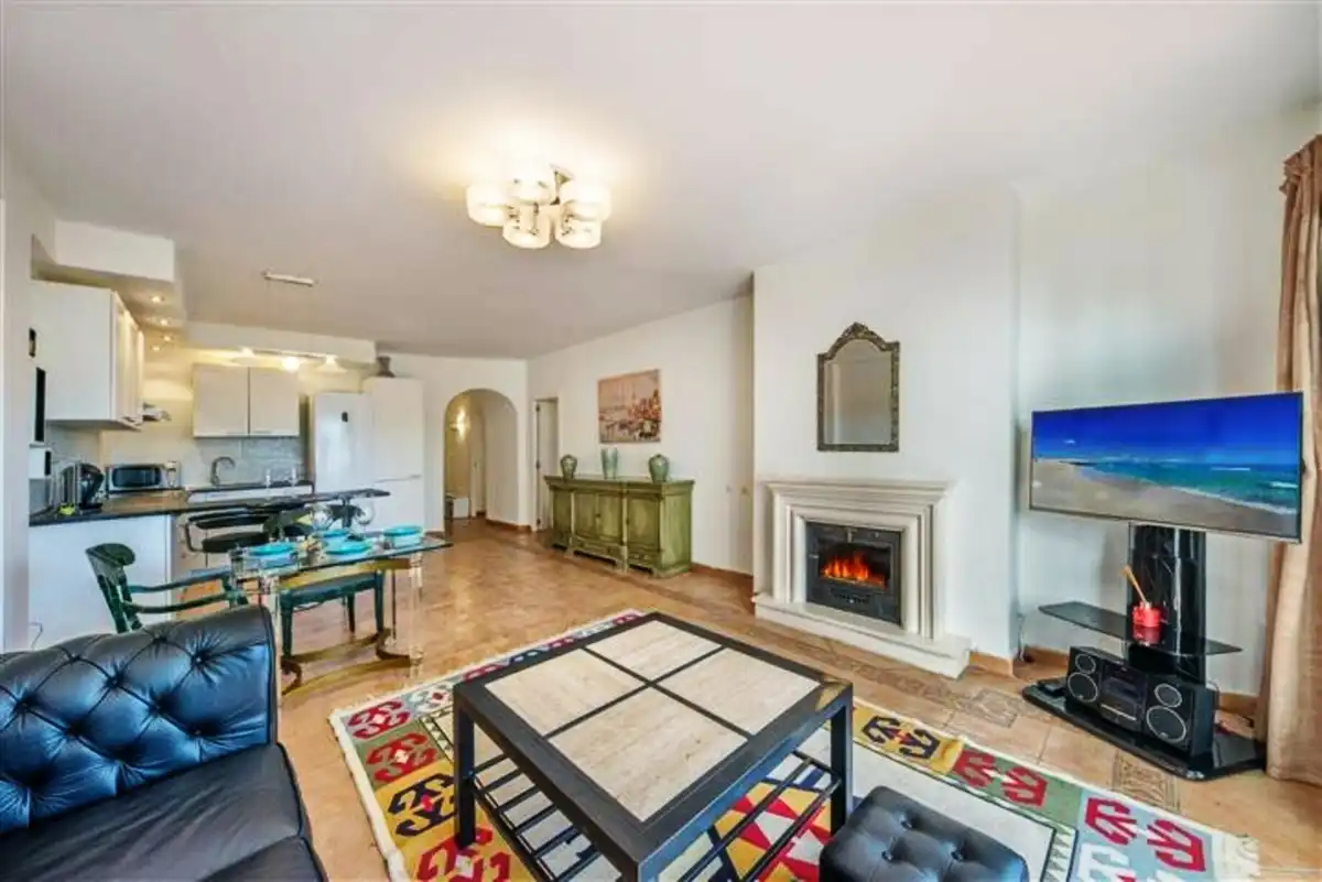 Living room of Apartments for rent in Marbella  with Air Conditioner, Furnished and Balcony