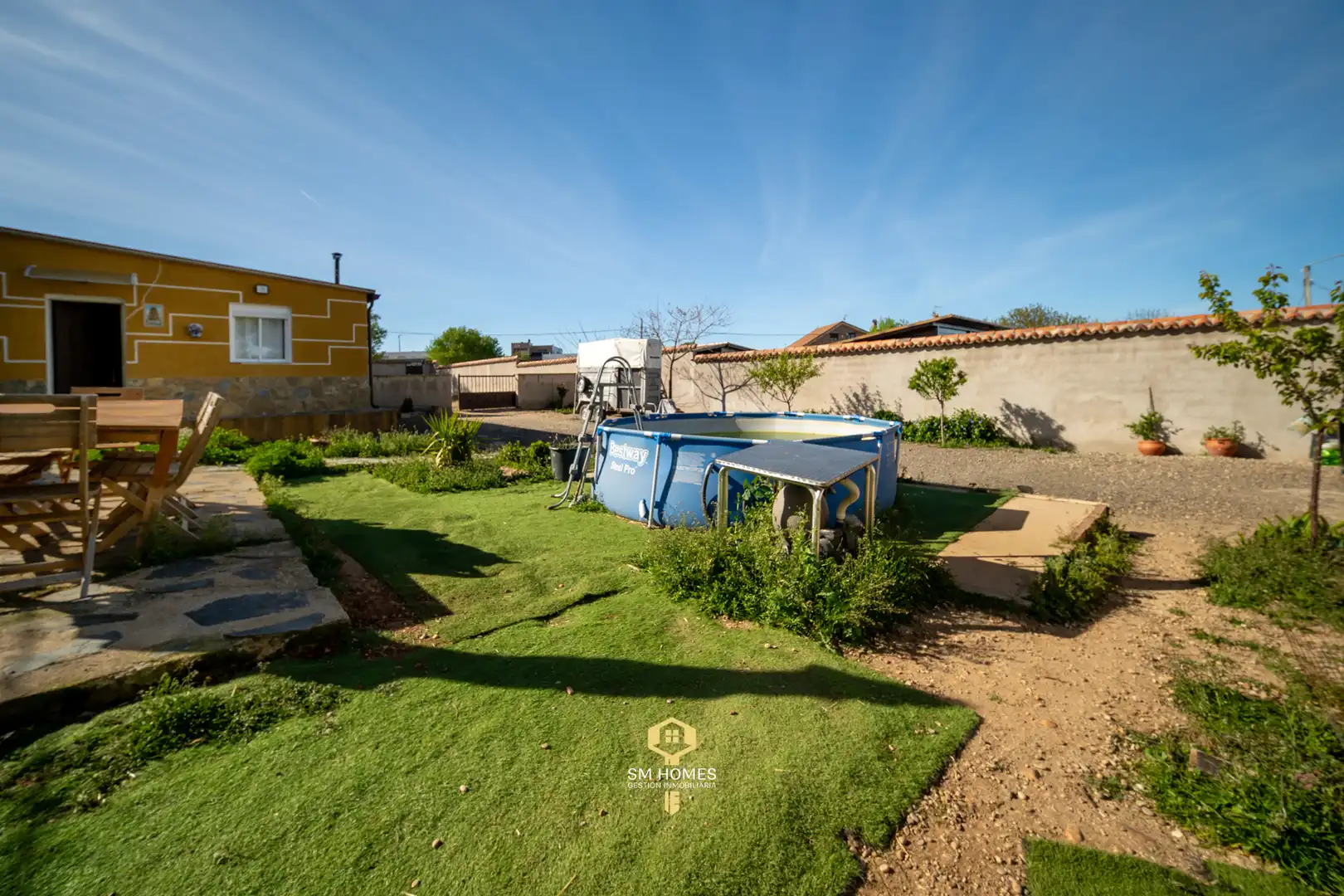 Garden of Country homes for sale in Mejorada del Campo  with Air Conditioner, Private garden and Swimming Pool
