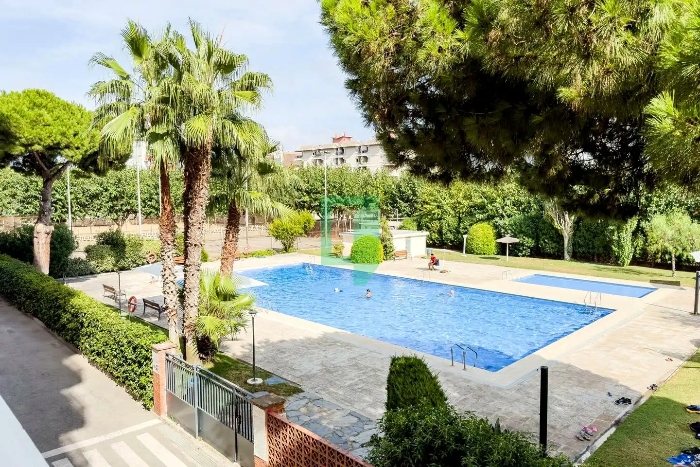 Swimming pool of Flat for sale in Vilassar de Mar  with Air Conditioner, Heating and Terrace