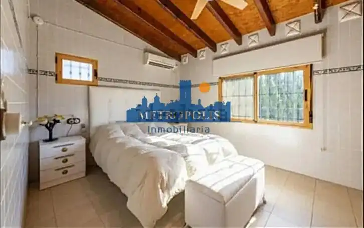 Habitación de Casa o chalet en venta en Burriana / Borriana con Aire acondicionado, Jardín privado y Terraza