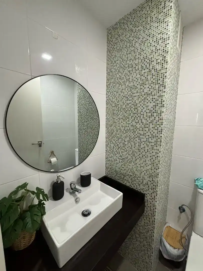 Bany de Apartament de lloguer en Moncofa amb Piscina i Balcó