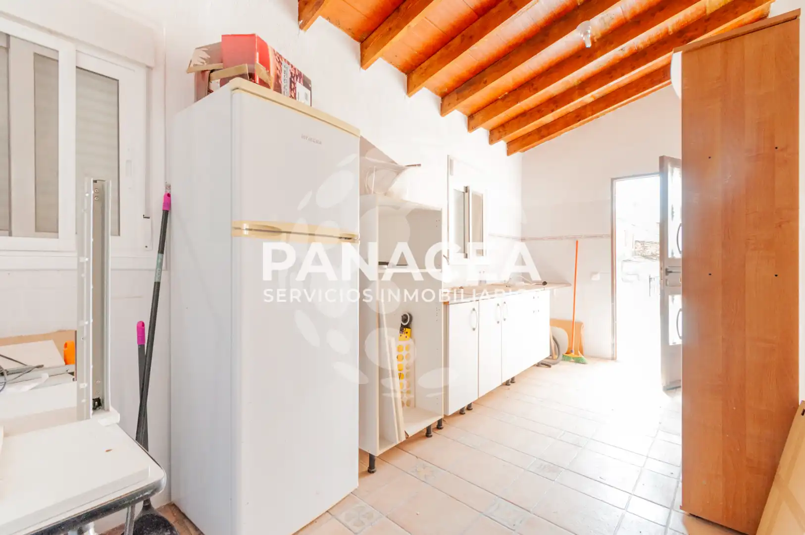 Cocina de Casa o chalet en venta en Las Tres Villas con Amueblado